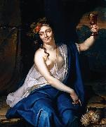 Herman van der Mijn A Bacchante oil painting